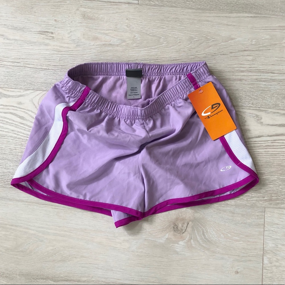 NWT Champion Girls Running Athletic Gym Duo Shorts - Picture 10 of 16